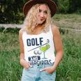 Golf Party Lovers Saying Golf And Margaritas Golfer Women Tank Top Gifts for Her