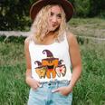Happy Halloween Tooth Witch Leopard Fall Dentist Dental Happy Halloween Women Tank Top Gifts for Her