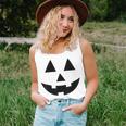 Jack O Lantern Pumpkin Face Halloween Costume Boys Girls Women Tank Top Gifts for Her
