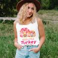Kids This Little Turkey Will Be Big Sister Pregnancy Thanksgiving Women Tank Top Gifts for Her
