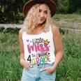 Little Miss Fourth Grade Back To School 4Th Grader Women Tank Top Gifts for Her