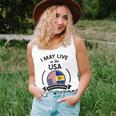 May Live In Usa But My Story Began In Barbados Flag Women Tank Top Gifts for Her