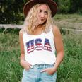 Patriotic American Flag Men Women Happy Fourth 4Th Of July Patriotic Women Tank Top Gifts for Her