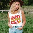 Retro Groovy In My Travis Era Football Theme Women Tank Top Gifts for Her