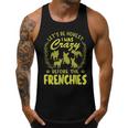 Lets Be Honest I Was Crazy Before Frenchies Men Tank Top Graphic