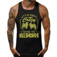 Lets Be Honest I Was Crazy Before Keeshondens Men Tank Top Graphic