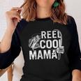 Distressed Reel Cool Mama Fishing Mothers Day Gift For Womens Gift For Women Women Baseball Tee Raglan Graphic Shirt