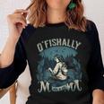 Funny Ofishally The Best Mama Fishing Rod Mommy Mothers Day Gift For Women Women Baseball Tee Raglan Graphic Shirt