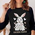 Rabbit Mum Design Cute Bunny Outfit For Girls Gift For Women Women Baseball Tee Raglan Graphic Shirt