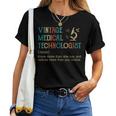 1970S Retro Vintage Medical Technologist Women Women T-shirt