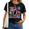 This Is My 70S Costume Vintage Seventies Retro Halloween 70S 70S Vintage s Women T-shirt Crewneck