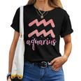 Aquarius Girl Horoscope For Her Aquarius Women T-shirt