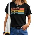 Autism Awareness Sped Teacher Maslow Before Bloom Women T-shirt Short Sleeve Graphic