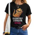 Bearded Dragon Mom Pet Lover Women Lizard Owner Reptile Women T-shirt