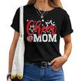 Cheerleader Proud Cheer Mom Pride Sports Supporter Mtd Women T-shirt