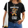 Daughter Multiple Sclerosis Awareness Leopard Buffalo Plaid Women T-shirt