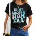 In My Soccer Mom Era Soccer Mama Groovy Tie Dye Women T-shirt