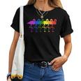 Gay Pride Flamingo Rainbow Lgbtq Women T-shirt