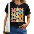 Groovy Mom Daisy Flower For Mom Of Girl Women T-shirt