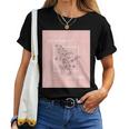 Be Honest Be Kind Uplifting Positive Quote Flower Women T-shirt