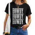 Howdy Rodeo Western Country Southern Cowgirl Cowboy Vintage Women T-shirt