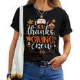Icu Thanksgiving Nurse Crew Intensive Care Unit Thanksgiving Women T-shirt
