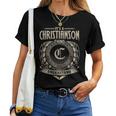Its A Christianson Thing You Wouldnt Understand Name Vintage Women T-shirt