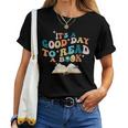 Its A Good Day To Read A Book World Book Day 2023 Groovy Women T-shirt