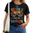 Last Day Of School Retro Schools Out For Summer Teacher Off Women T-shirt