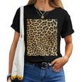 Leopard Spots Animal Print Halloween Costume Women T-shirt