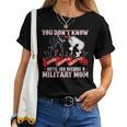 Pride Honor Sacrifice Proud Military Mom Army Mother Women T-shirt
