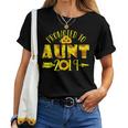 Promoted To Aunt Est 2019Sunflower Aunt Women T-shirt