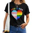 Proud Ally Lgbtq Transgender Proud Moms For Proud Trans Mom Women T-shirt