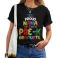 Proud Nana Of Preschool Graduate 2023 Prek Graduation Women T-shirt