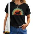 Retro Cavador Vintage Rainbow Dog Women Women T-shirt Retro Cavador Vintage Rainbow Dog Women Women T-shirt