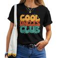 Retro Groovy Cool Uncles Club New Uncle For Uncle Women T-shirt