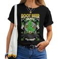 Root Beer Kush Hybrid Cross Marijuana Strain Cannabis Leaf Beer Women T-shirt Crewneck
