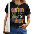 Sister Of Brewing Baby Halloween Theme Baby Shower Spooky Women T-shirt