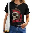Skull With A Mullet - Redneck Mullet Pride Women T-shirt