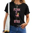 Spring Break 2022 Flamingo Patriotic Hat Beer Patriotic Women T-shirt Crewneck