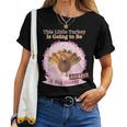 Thanksgiving This Little Turkey Is Going Be A Sister Again Women T-shirt