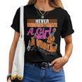 Never Underestimate A Girl With A Violin Orchestra Women T-shirt