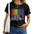 Vancouver Canada Gay Pride Rainbow Flag Women T-shirt