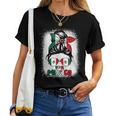 Viva Mexico Girls Mexican Flag Pride Women T-shirt