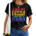 I Like My Vodka Straight Lgbtq Pride Month Women T-shirt