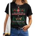 All I Want For Christmas Is Tequila Ugly Sweater Women T-shirt