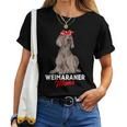 Weimaraner Mama Dog Owner Mom Women Women T-shirt