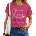I Wear Pink For My Sister Breast Cancer Awareness Women T-shirt