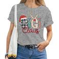 Gigi Claus Reindeer Christmas Women T-shirt