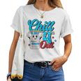 Chill The Fourth Out Retro 4Th Of July Nurse Squad Women T-shirt